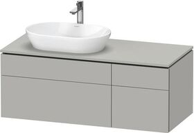 Duravit Waschtischunterbau L-CUBE 1220x482x550mm betongr ma o ES