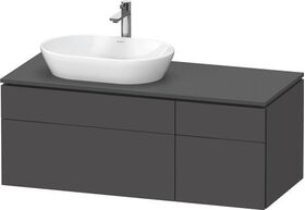 Duravit Waschtischunterbau L-CUBE 1220x482x550mm gra ma o ES