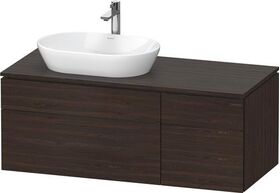 Duravit Waschtischunterbau L-CUBE 1220x482x550mm NB geb o ES