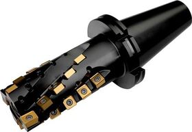 Walzenstirnfräser ISO 80J2R190H50-SLSN134-C Schneid-D.80mm Rechtslauf PRAMET