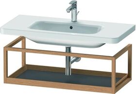 Duravit Ablage DURASTYLE 440x940x300mm graphit matt/eiche massiv