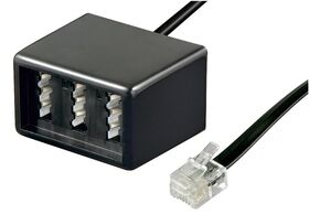 TAE Telefon-Adapter-Stecker- VPE: 10