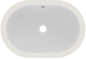 IDS Unterbauwaschtisch CONNECT oval 550mm weiß IDEAL STANDARD