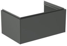 IDS Waschtischunterschrank CONCA 1 Auszug 800mm anthrazit matt IDEAL STANDARD