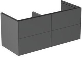 IDS Doppel-Waschtischunterschrank CONCA 4 Au o Pl 1200x370x505mm anthrazit matt IDEAL STANDARD