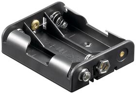 3x AA (Mignon) Batteriehalter- VPE: 10