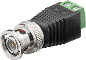 Terminal Block 2-pin > BNC-Stecker- VPE: 10