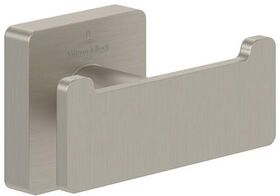 V&B Handtuchhaken ELEMENTS STRIKING 80x44x45mm dop eckig brushed nickel matt