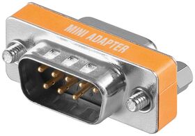 Nullmodem-Adapter, 1Stk.imPlastikbeutel- VPE: 1