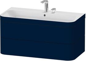 Duravit WTU HAPPY D.2 PLUS 975x490mm m UB 2 HL nachtblau seidenmatt