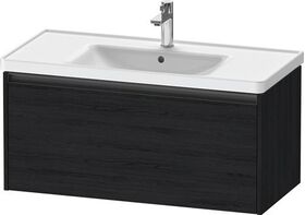 Duravit Waschtischunterbau Ketho.2 984x440x455mm eiche schwarz