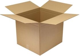 Faltkarton 1-wellig Maße 550x500x500mm Qualität 1.30 C braun TRANSPAK - VPE: 25