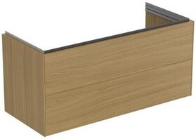 IDS Waschtischunterschrank CONCA 2 Auszüge 1200mm Eiche hell IDEAL STANDARD