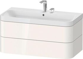Duravit WTU HAPPY D.2 PLUS 975x490mm m UB 2 HL weiß hochglanz