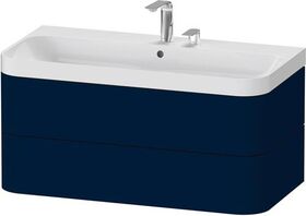 Duravit WTU HAPPY D.2 PLUS 975x490mm m UB 2 HL nachtblau seidenmatt