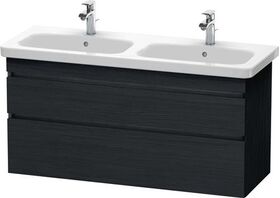 Duravit Waschtischunterbau DURASTYLE 448x1230x610mm eiche schwarz