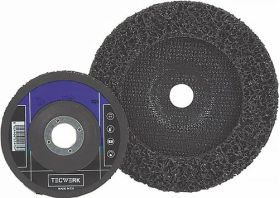 Grobreinigungsscheibe Ø115x22mm ext.coarse Bohr.22,23mm TECWERK