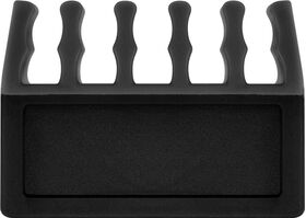 Kabelmanagement 5-Slots, schwarz, Schwarz- VPE: 1