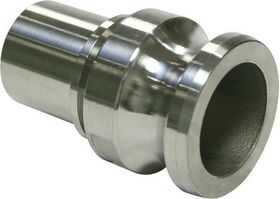 Hebelarmk.Kamlok Typ E VA (1.4408) 47,80mm 1 1/2 Zoll Schl.-Gr.38mm TEGUMA