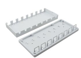 Keystone-Leergehäuse 8-port- VPE: 1