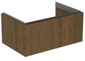 IDS Waschtischunterschrank CONCA 1 Auszug 800mm Walnuss dunkel IDEAL STANDARD