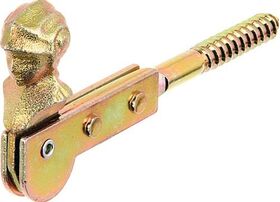 Fensterladenfeststeller L.129mm STA galv.gelb verz.GAH