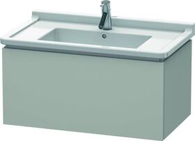 Duravit Waschtischunterbau L-CUBE 469x820x408mm betongrau matt