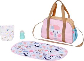 BABY born Wickeltasche Blumen