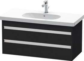 Duravit Waschtischunterbau KETHO 455x1000x480mm eiche schwarz