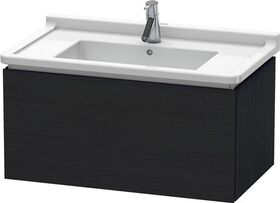 Duravit Waschtischunterbau L-CUBE 469x820x408mm eiche schwarz