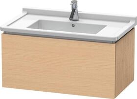 Duravit Waschtischunterbau L-CUBE 469x820x408mm eiche natur