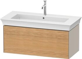 Duravit Waschtischunterbau WHITE TULIP 410x984x458mm Ei na mass / ta seidenmatt