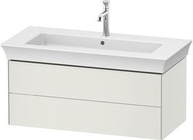 Duravit Waschtischunterbau WHITE TULIP 410x984x458mm weiß seidenmatt