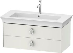 Duravit Waschtischunterbau WHITE TULIP 410x984x458mm weiß seidenmatt