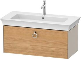 Duravit Waschtischunterbau WHITE TULIP 984x410mm 1 Az Ei na mass / ta sdm o ES