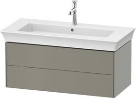 Duravit Waschtischunterbau WHITE TULIP 984x410mm 2 Schubk Steingr sdm o ES