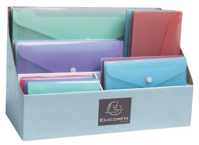 EXACOMPTA  Hüllen Knopf Chroma Past 60DP