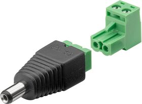 Terminal Block 2-pin > DC-Stecker (5,50 x 2,10 mm)- VPE: 10