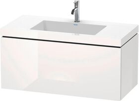Duravit Waschtischunterbau L-CUBE m WT Vero Air 500x1000x480mm 1 HL gra sm