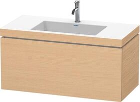 Duravit Waschtischunterbau L-CUBE m WT Vero Air 500x1000x480mm 1 HL Ei na