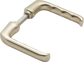 Türdrückerpaar London 113 Alu.F2 o.Rosetten 4-KT.8mm HOPPE