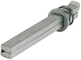 VK Profilstift FEI-Spindel 4-KT.10x100mm Fe verz.geteilt HOPPE