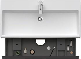 Duravit Waschtischunterbau D-NEO 1 Ausz. 1 Schubk. 625x984x442mm taupe
