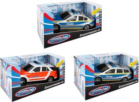 SZ Einsatzfahrzeuge 1:18, L&S, sort.