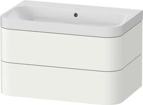Duravit WTU HAPPY D.2 PLUS 775x490mm m UB o HL weiß seidenmatt