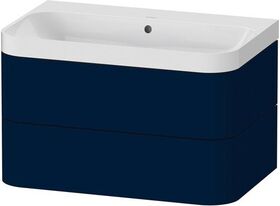 Duravit WTU HAPPY D.2 PLUS 775x490mm m UB o HL nachtblau seidenmatt