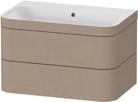 Duravit WTU HAPPY D.2 PLUS 775x490mm m UB ohne Hahnloch leinen