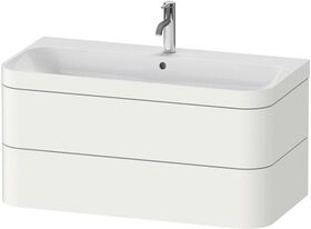 Duravit WTU HAPPY D.2 PLUS 975x490mm m UB e HL weiß seidenmatt