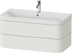 Duravit WTU HAPPY D.2 PLUS 975x490mm m UB e HL No weiß seidenmatt