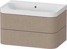 Duravit WTU HAPPY D.2 PLUS 775x490mm m UB ohne Hahnloch leinen